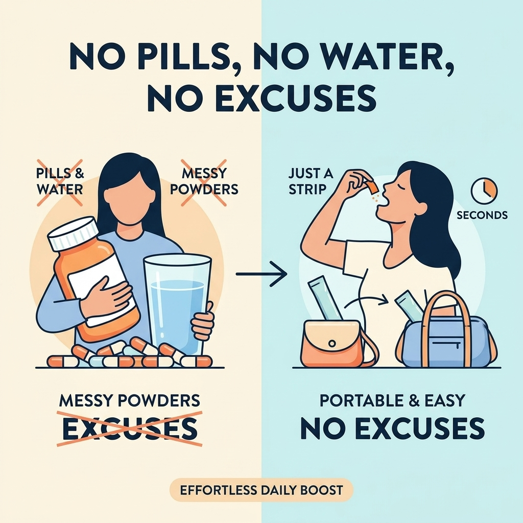No Pills. No Water. No Excuses.