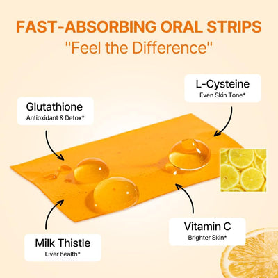 Oravaoak Liposomal Glutathione Brightening Strips